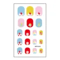 Cute cartoon unicorn nail stickers and adhesive decals for kids and girls nail art design. - Cartoon Sticker (MRT4569)