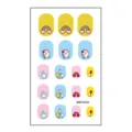 Cartoon nail art stickers with cute rainbow and girl patterns, perfect for DIY nail decoration. - Cartoon Sticker (MRT4582)