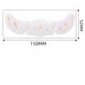 Gold star face sticker temporary freckle tattoo party makeup decoration 150x52mm sku - QT-0087 (Gold Stamped 6-Pack)