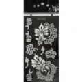 PET hollow tattoo template stencil Arabic henna body paint sticker design CF 293 - Hollow Tattoo Template Style (CF-293)