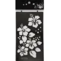 PET hollow tattoo template body painting sticker hibiscus flower design variant CF270 - Hollow Tattoo Template Style (CF-270)