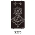 Henna tattoo stencil template for body art temporary painting design SKU variant - S-0270 Style / 96x186mm