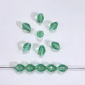 Cuentas de cristal bicono verde claro cuentas de vidrio facetadas para hacer joyas DIY main - 37 Verde esmeralda claro