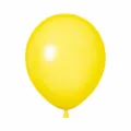 5 inch yellow latex balloon for wedding birthday party decoration, thick and durable design. - Yellow