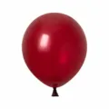 5 Zoll dunkelrote Latexballons dicke Luftballons für Hochzeit Geburtstag Party Deko - Kristallweinrot