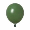 5 inch dark green latex balloons, thick party balloons for wedding birthday party decor - Avocado Green