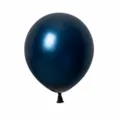 5 inch thick latex balloon navy blue metallic party wedding birthday decor 100pcs - Ink Blue