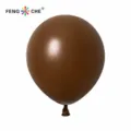 5-inch brown latex balloon, thickened balloon for birthday wedding party decoration layout - Tan