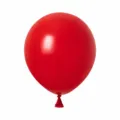 Red 5-inch thickened latex balloon, 100 pcs pack, perfect for wedding party decor. - Crystal Red