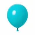 Teal latex balloon, 5 inch thick round balloon for birthday party wedding decoration. - Teal Blue