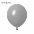 5 Inch Gray Latex Balloons 100 Pcs Pack Thickened Balloons Wedding Birthday Party Decor - Gray