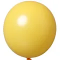 Yellow latex balloons 5 inch thick party decoration wedding birthday balloons 100pcs pack - Lemon Yellow