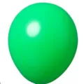 5-inch green latex balloon for wedding birthday party decoration, thick and durable party supply. - Verdant