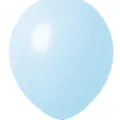 Light blue latex balloon, 5 inch thick party balloon for birthday wedding decoration. - Macaron Blue