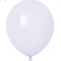 5 inch light purple latex balloon, thick round party balloon for wedding birthday decor - Macaron Purple