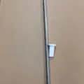 Asta di supporto in metallo e connettore per kit decorazione sfondo arco di palloncini. - Asta telescopica da 2 m e connettore