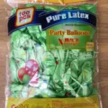 Green latex party balloons 100pcs pack, thick pearl finish balloons for birthday wedding decor. - 100 Pieces / Light Green