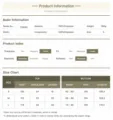 Detailed size chart and product specifications for women's two-piece casual suit setup. - S / Top And Bottom / Blue
