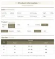 Detailed size chart and specifications for women's summer casual balloon trousers. - S / Khaki