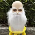 Set di barba e sopracciglia bianche da Babbo Natale per costume festa di Natale e cosplay. - Taglia unica / Set Barba Grande / Bianco