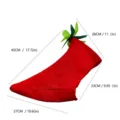Divertido sombrero de fiesta chile rojo disfraz tocado, sombrero de verdura de felpa suave cosplay. - Estilo Chile Rojo / Talla única