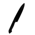 Zwart plastic dagger speelgoed prop voor cosplay stage performance en training model - Effen Zwart