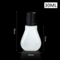 30ml refillable marker plastic bottle with black cap, durable PE material for ink refilling. - 30ml Pack / Customizable Color