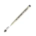 Black fineliner pen single piece, waterproof archival ink art drawing tool for sketch and manga design. - Black / 02#0.3mm