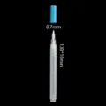 Empty marker pen barrel 0.7mm blue cap refillable paint marker empty tube body DIY - Acrylic Tip Marker Empty Barrel