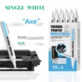 Thermodrucker Reinigungsstift Set mit 10 Stk., Faserspitze fur Thermodruckkopf Pflege. - Drucker-Reinigungstift (Export-Packung)