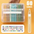 Set 60 Μαρκαδόροι Ακρυλικοί Διπλής Μύτης για Παιδιά Σχολικό Σχέδιο και Ζωγραφική - 60 Χρώματα