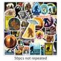 50Pcs Bigfoot Sasquatch Stickers Waterproof Decals for Luggage Helmet Laptop Skateboard - Bigfoot 50 Pcs