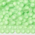 Strass plats vert clair pour décoration de vêtements de bricolage artisanal, perles de cristal rondes - 181 Vert pomme fluorescent