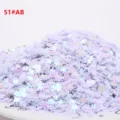 Λέιζερ Παιγιέτες Τριφύλλι DIY Αξεσουάρ Ρούχων Υλικό Συσκευασίας Σειρά 51#AB Τμήμα - 10g/Πακέτο / Κρύσταλλο AB