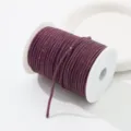 Purple 6-row rhinestone cord trim for DIY crafts, fashion accessories, bags, shoes, and apparel. - Purple Red
