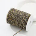Sparkling Rhinestone Cord Spool Multi-Row Crystal Trim for DIY Apparel & Accessories - 14 Leopard Print