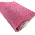 Pink self-adhesive rhinestone mesh sheet sparkly hot fix crystal wrap for DIY crafts. - Rose Red