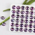 10mm round pointed back purple crystal rhinestones, gradient color K9 diamond for nail DIY art. - 10mm 10 Pieces/Pack / Color 29