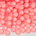 Strass plats roses pour loisirs créatifs, strass fluo lumineux pour déco de costume de danse. - N° 178 rouge corail fluorescent
