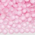 Strass plats roses pierres de cristal rondes pour accessoires de couture de robe DIY - 179 Rose fluorescent