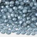 Strass in vetro grigio con retro piatto all'ingrosso per nail art fai da te e cover cellulare. - Grigio chiaro mocha