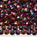 SS30 flatback glass rhinestones crystal stones for DIY nail art phone case decor - No. 95 Iridescent Purple / SS4 Approx. 1440 Pcs / 1.4-1.6mm
