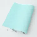 Light blue rhinestone mesh sheet sticker for DIY clothing accessories and crafts decoration 1pc - 18 Lake Blue AB (3.7mm)