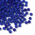 Abalorios Shamballa de arcilla con estrás azul oscuro de 10mm para pulsera collar joyería. - 8 mm, 5 filas, 50 uds./paquete, diámetro de orificio 2 mm / 07 Azul oscuro