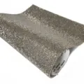 Self-adhesive rhinestone mesh sheet hot melt crystal roll for DIY clothing crafts decor crafts - Black AB
