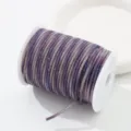 Purple rhinestone chain 6 rows crystal cord trim for clothing shoes bag DIY decoration parts. - 11 Purple Gradient