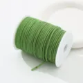 Green rhinestone cord 6-row crystal chain for garments bags shoes DIY accessories - Light Green