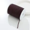 Dark purple 6-row rhinestone cord trim for DIY clothing, shoes, and hair accessories. - Wine Red