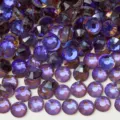 Purple AB Flatback Crystal Rhinestones Sparkly Nail Art for DIY Crafts Decor pack - 100 Phantom Purple / SS3 Approx. 1440 Pcs / 1.3-1.4mm