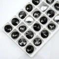 Glass pointed-bottom rhinestones crystal loose stones for jewelry DIY crafts decoration - Transparent Gray
